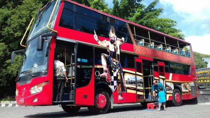 Keliling Solo naik bus tingkat werkudara