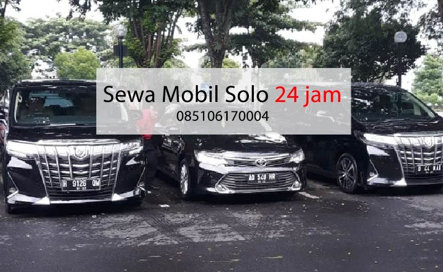 Rental Sewa mobil 24 jam Solo